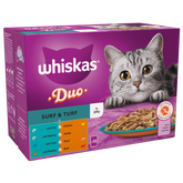 whiskas surf and turf wet food